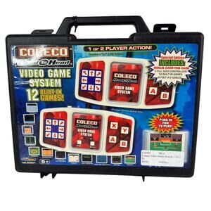 Coleco Head to Head Video Game System 12 Built‎ in Games Techno Source 2005 NOS